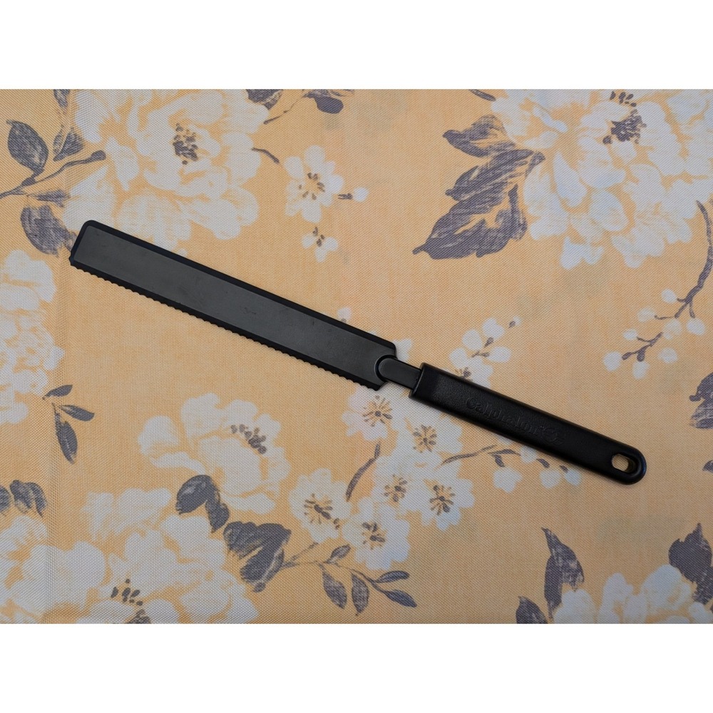 Calphalon Nylon Serrated Cake Pie Server Slicer Black Nonstick Safe Kitchen Tool